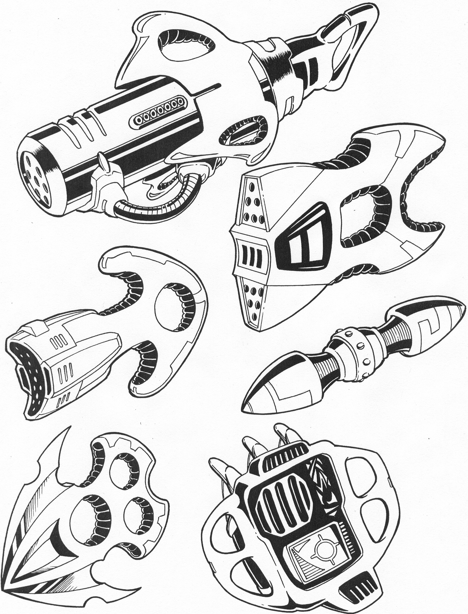 Dowb Weapons - by David Wong